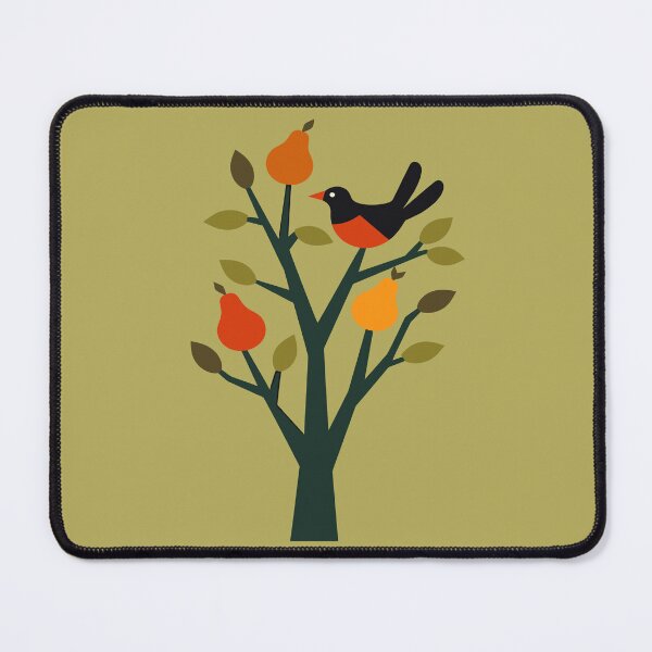 Item preview, A Partridge In A Pear Tree Cut-Out Stencil Retro Style 3 designed and sold by taiche.