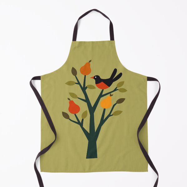Item preview, A Partridge In A Pear Tree Cut-Out Stencil Retro Style 3 designed and sold by taiche.