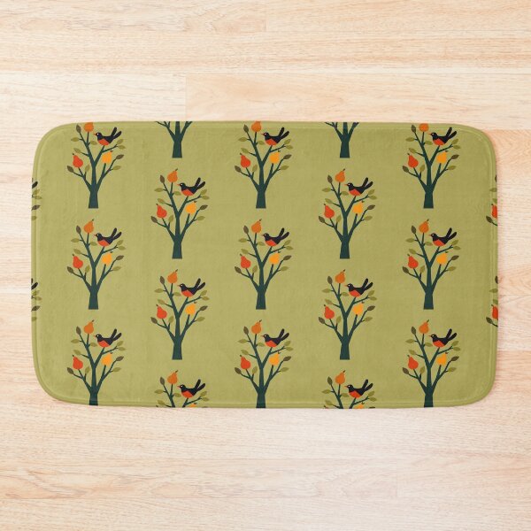 Item preview, A Partridge In A Pear Tree Cut-Out Stencil Retro Style 3 designed and sold by taiche.