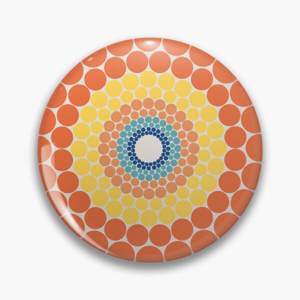 Artikelvorschau, Strahlendes Ägäis-Sommer-Tupfen-Mandala entworfen und verkauft von Triplicate Limited.