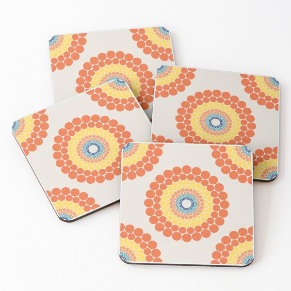 Item preview, Radiant Aegean Summer Polka Dot Mandala designed and sold by Triplicate Limited.