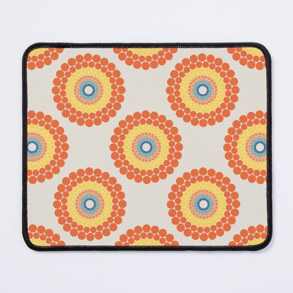 Item preview, Radiant Aegean Summer Polka Dot Mandala designed and sold by Triplicate Limited.