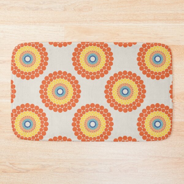 Item preview, Radiant Aegean Summer Polka Dot Mandala designed and sold by Triplicate Limited.