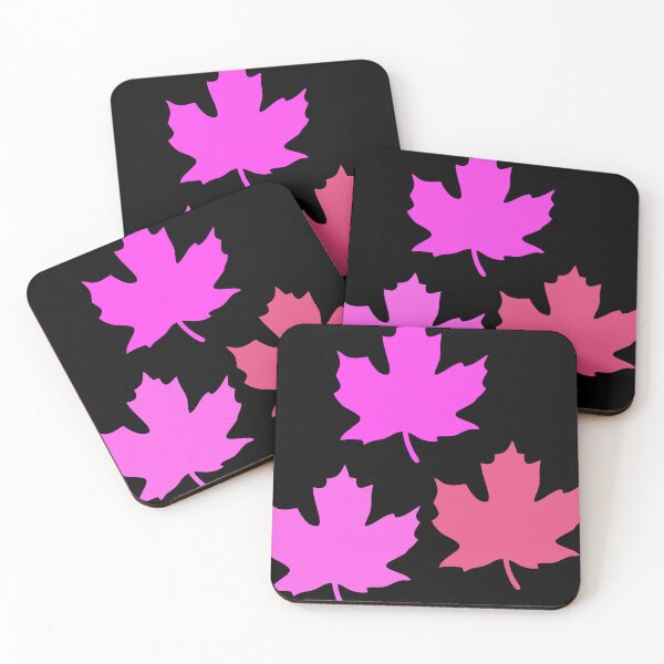 Item preview, Colorful maple leaves. Pink color tones. designed and sold by My-fake-places.