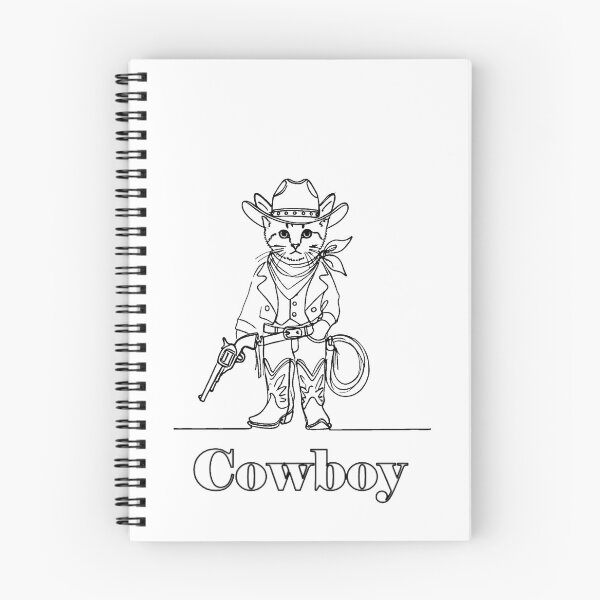 Item preview, Cowboy cat designed and sold by ChicClicker.