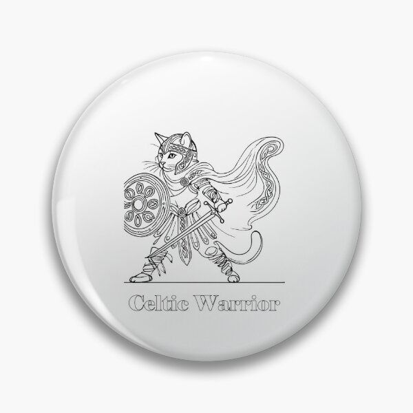 Item preview, Celtic Warrior cat designed and sold by ChicClicker.