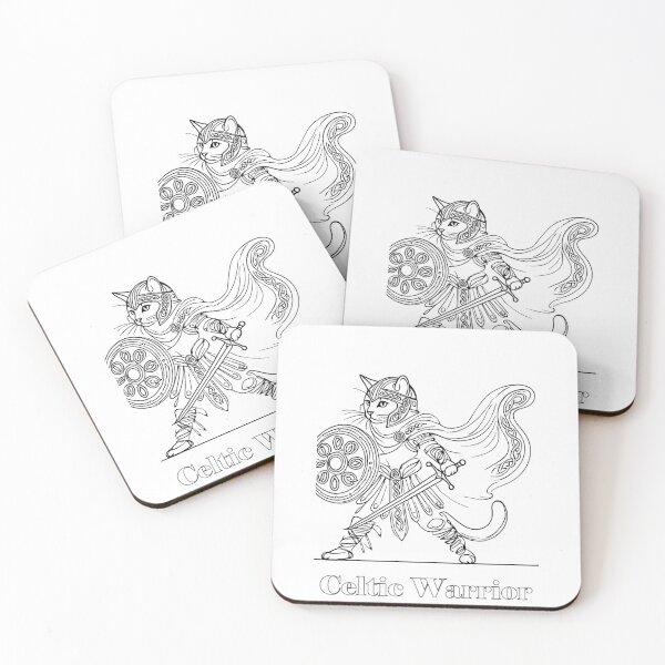 Item preview, Celtic Warrior cat designed and sold by ChicClicker.