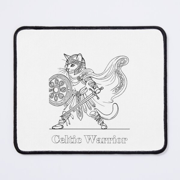 Item preview, Celtic Warrior cat designed and sold by ChicClicker.