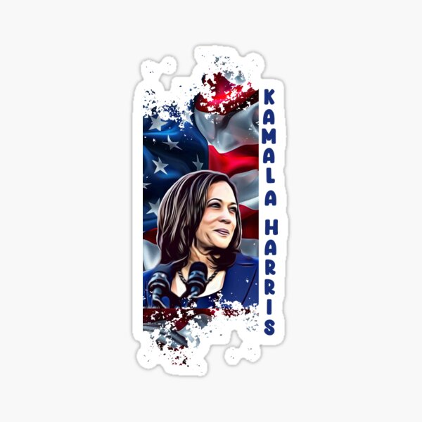 Item preview, Kamala Harris for president with Grunge design designed and sold by guruprinters.