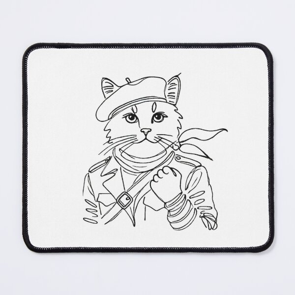 Item preview, Revolutionary cat designed and sold by ChicClicker.