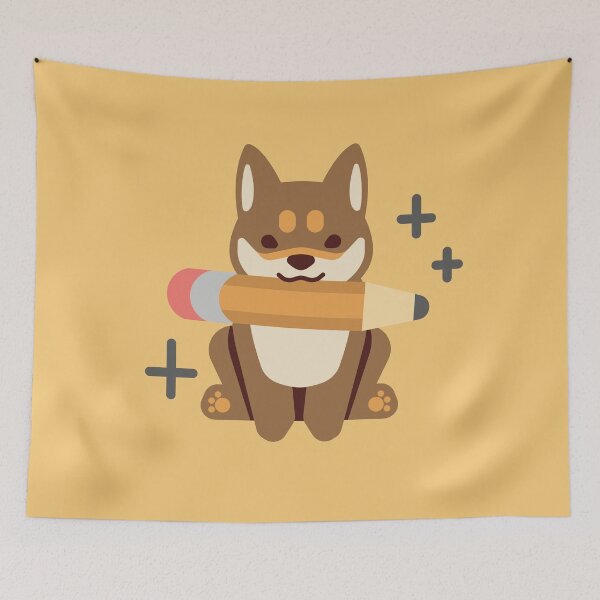 Item preview, Sesame Shiba Pen designed and sold by MINIMOillu.