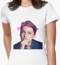Camiseta entallada para mujer Noah schnapp byers