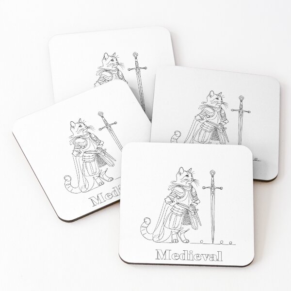 Item preview, Medieval Cat designed and sold by ChicClicker.