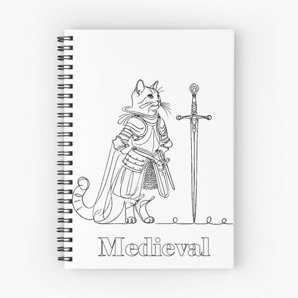 Item preview, Medieval Cat designed and sold by ChicClicker.