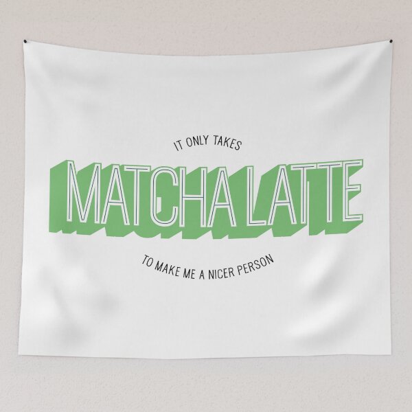 Item preview, It only takes matcha latte to make me a better person - funny matcha green tea designed and sold by emmjott.