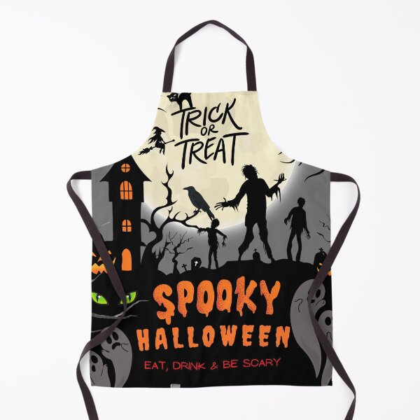 Item preview, Spooky Halloween, Eat Drink & Be Scary designed and sold by ArtPixelHaven.