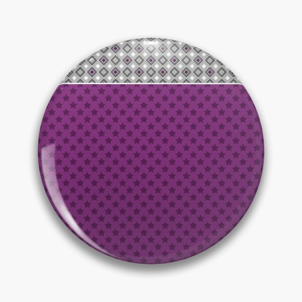 Item preview, grey purple geometric pattern combination designed and sold by fuzzyfox.