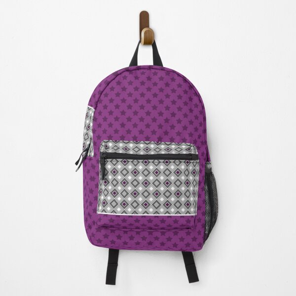 Item preview, grey purple geometric pattern combination designed and sold by fuzzyfox.