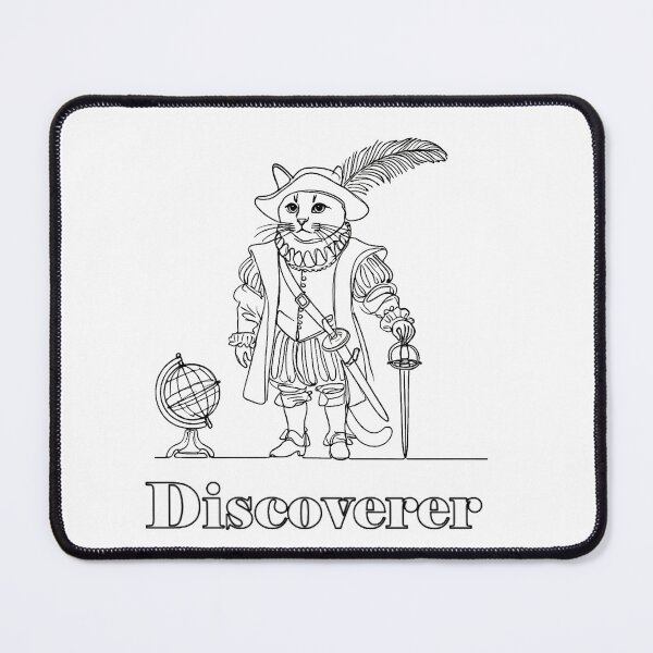 Item preview, Discoverer Cat designed and sold by ChicClicker.