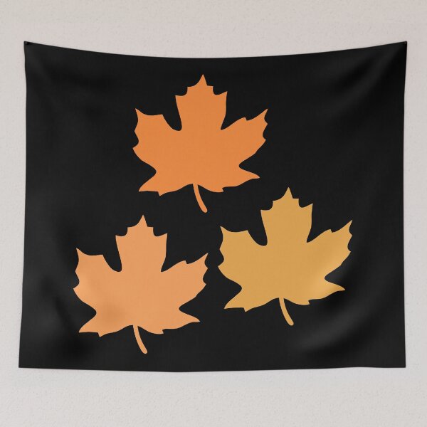Item preview, Colorful maple leaves. Shades of orange designed and sold by My-fake-places.