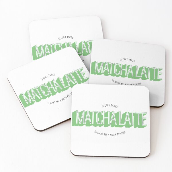 Item preview, It only takes matcha latte to make me a better person - funny matcha green tea designed and sold by emmjott.