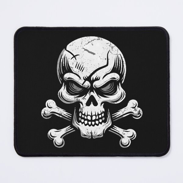 Item preview, Skull and Crossbones designed and sold by CreepyCornerArt.