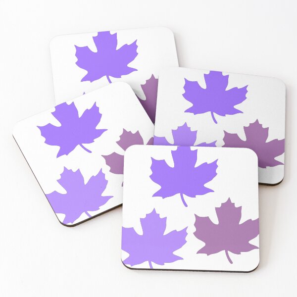 Item preview, Colorful maple leaves. Shades of purple. designed and sold by My-fake-places.