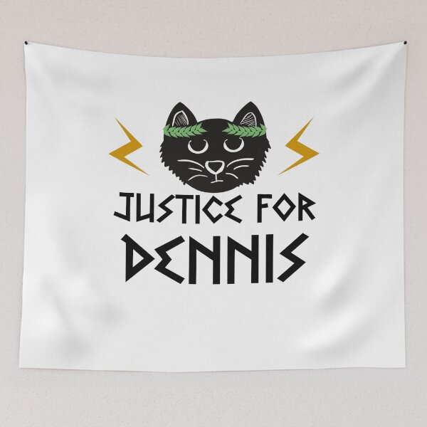 Item preview, Kaos Dennis the cat designed and sold by MorvernDesigns.