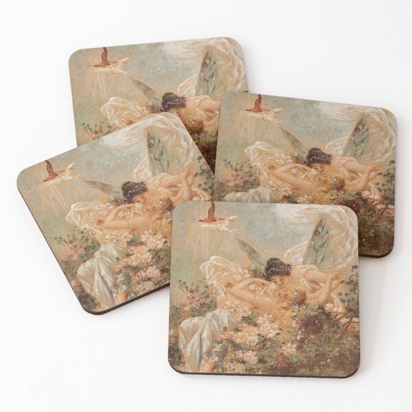 Item preview, Two fairies embracing designed and sold by elinaarbidane.