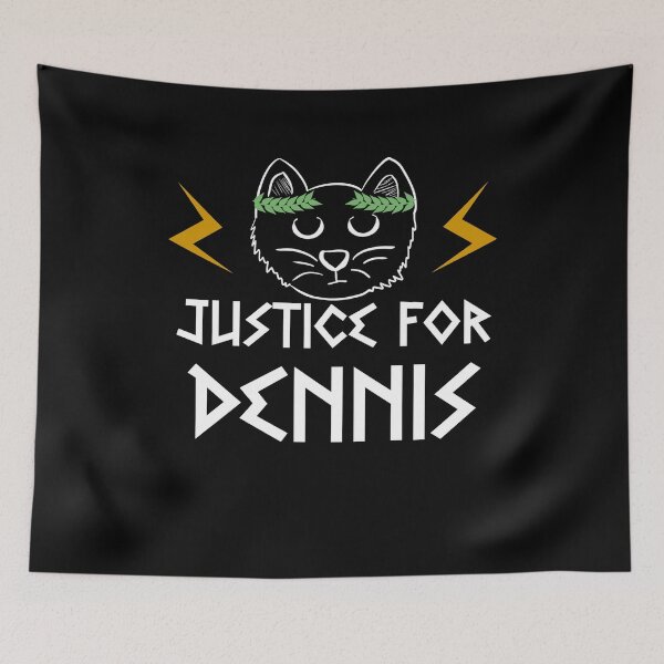 Item preview, Kaos tv Dennis the cat designed and sold by MorvernDesigns.