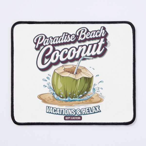 Item preview, Coconut paradise - Refreshing coconut - Coconut vacations - Tropical coctail designed and sold by JansenGS.