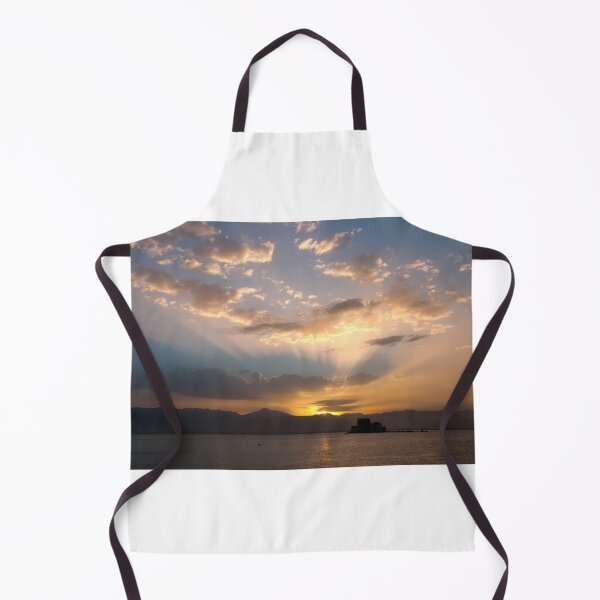 Item preview, A beautiful sunset of Bourtzi castle in Nafplio a former capital of Greece designed and sold by panosmix.