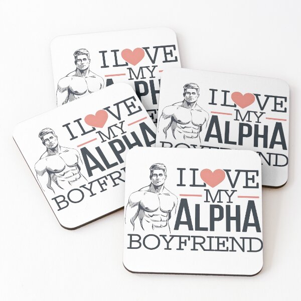 Item preview, I Love My Alpha Boyfriend - This gift is perfect for someone who is in love with their confident, strong partner, whom they refer to as an "alpha." designed and sold by Zyziowsky.