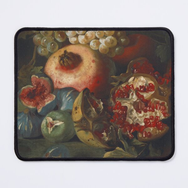Item preview, Grapes, Pomegranates and Figs still life detail designed and sold by elinaarbidane.