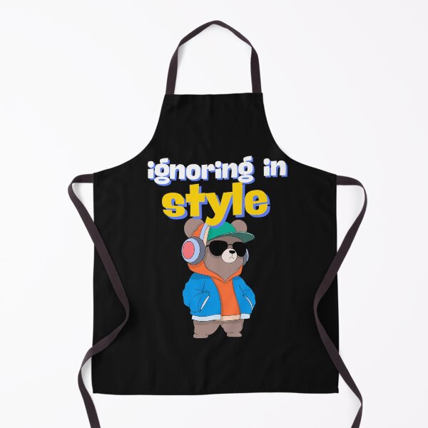 Item preview, "Ignoring in Style" for the Introverts who still look Gooood! designed and sold by Evie Gerontis.
