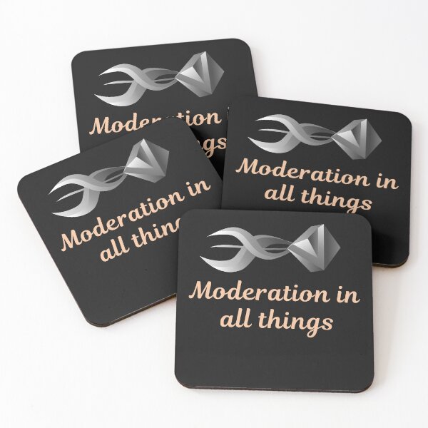 Item preview, Moderation in All Things T-Shirt designed and sold by fashionsicon.