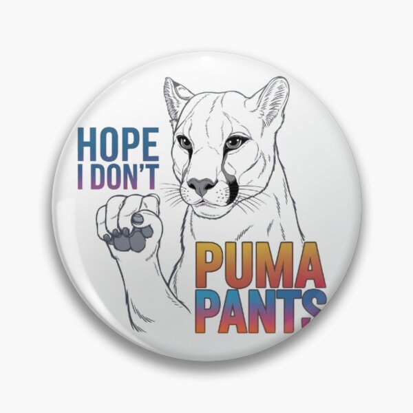 Item preview, Hope I Don't Puma Pants Funny Cat Pun Apparel designed and sold by SztylishDesigns.