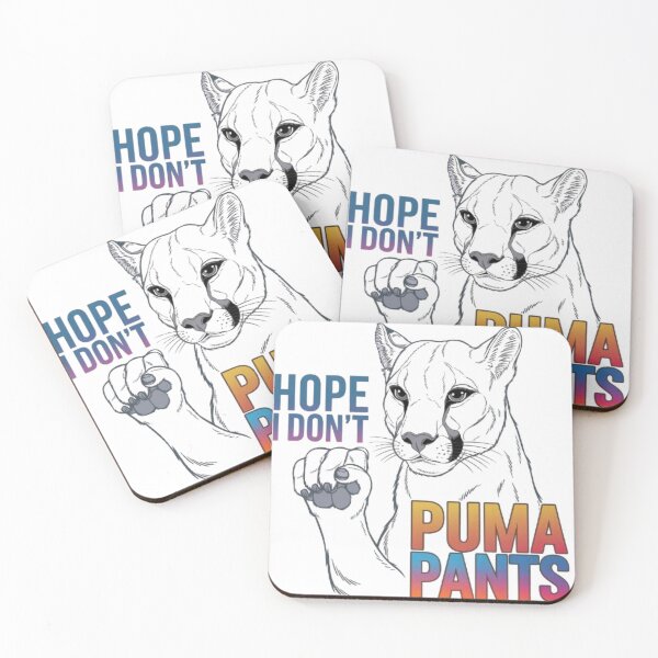 Item preview, Hope I Don't Puma Pants Funny Cat Pun Apparel  designed and sold by SztylishDesigns.