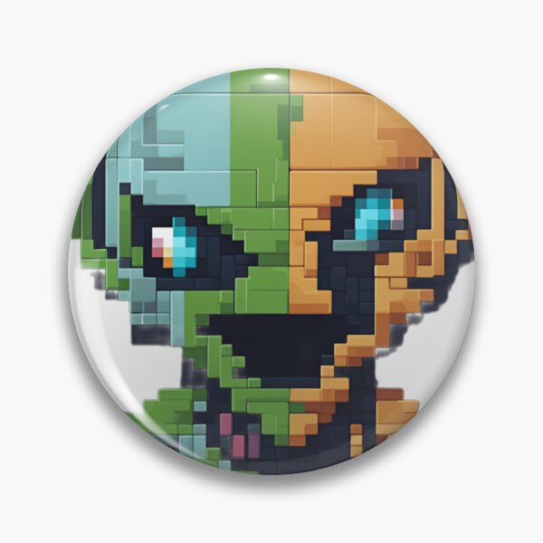 Artikelvorschau, Außerirdischer, pixelig entworfen und verkauft von JordyDutch.