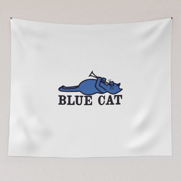 Item preview, Blue Cat - vintage record label designed and sold by retropetrol.