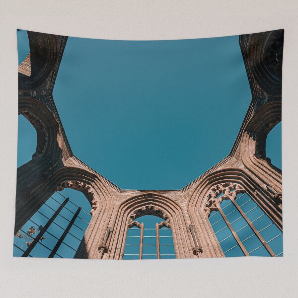 Item preview, old monastery and blue berlin sky 01 designed and sold by graziegranata.
