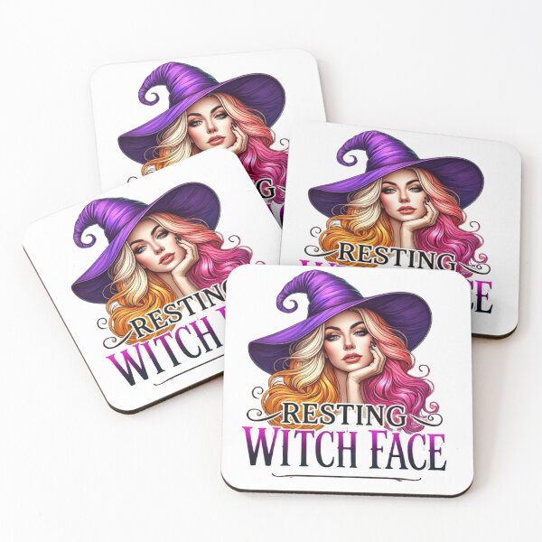 Item preview, Resting Witch Face, Funny Halloween designed and sold by deniz kaya.