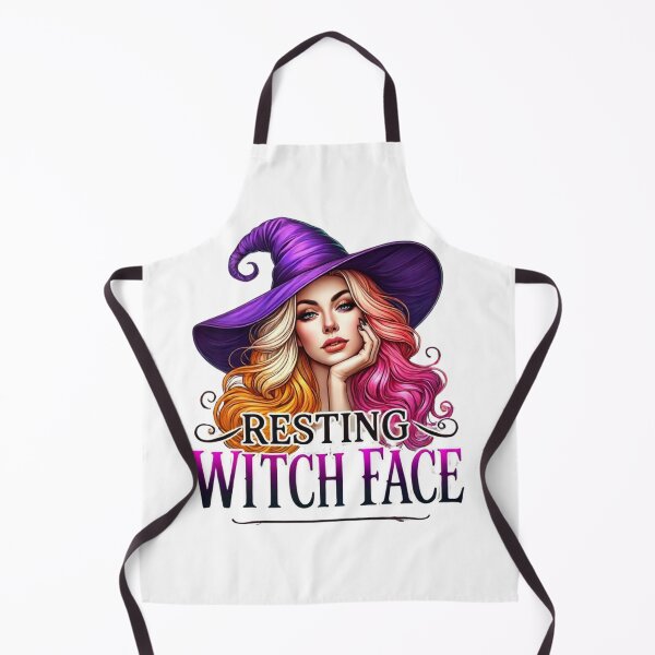 Item preview, Resting Witch Face, Funny Halloween designed and sold by deniz kaya.