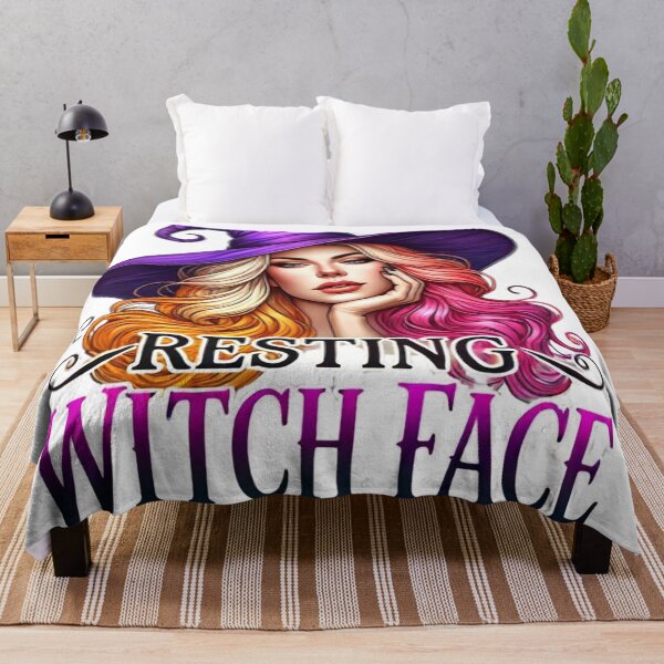 Item preview, Resting Witch Face, Funny Halloween designed and sold by deniz kaya.