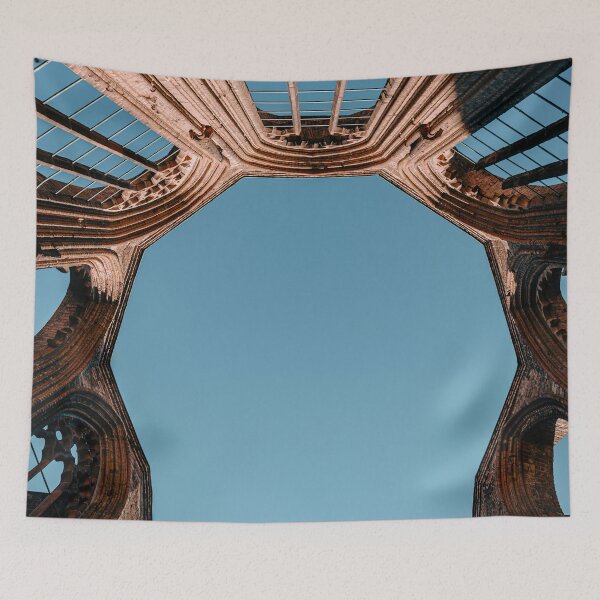 Item preview, old monastery and blue berlin sky 02 designed and sold by graziegranata.