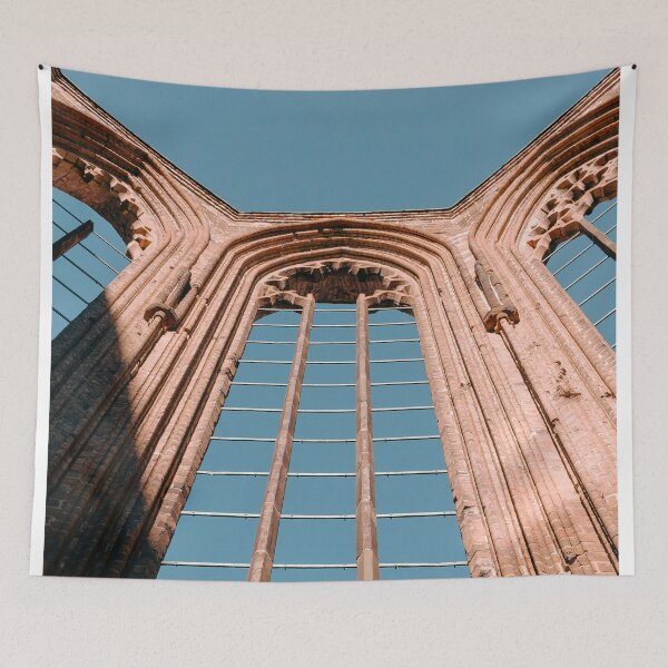 Item preview, old monastery and blue berlin sky 03 designed and sold by graziegranata.