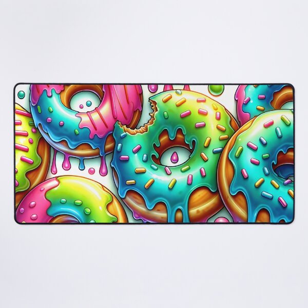 Item preview, Retro 3D Donut Pattern designed and sold by clipify.