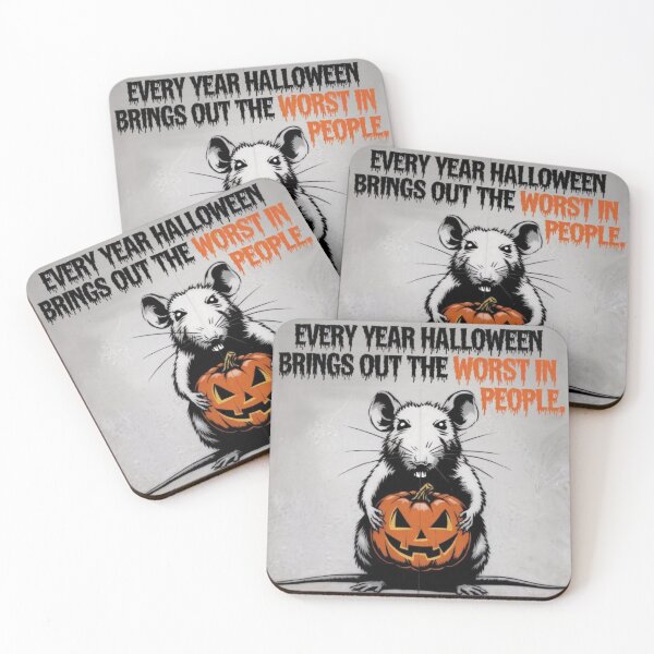 Item preview, Bansky Rat - Every year Halloween brings out the worst in people. designed and sold by 123ks.