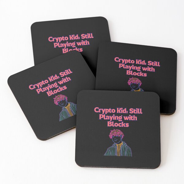 Item preview, Crypto Kid: Still Playing with Blocks designed and sold by MarieSusan.