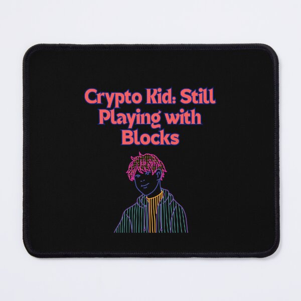 Item preview, Crypto Kid: Still Playing with Blocks designed and sold by MarieSusan.
